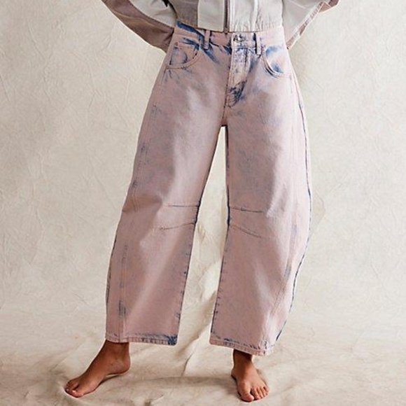 We The Free Good Luck barrel jeans 25 - Picture 2 of 8